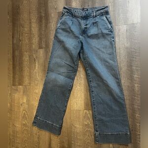 Express high waist wide leg jean